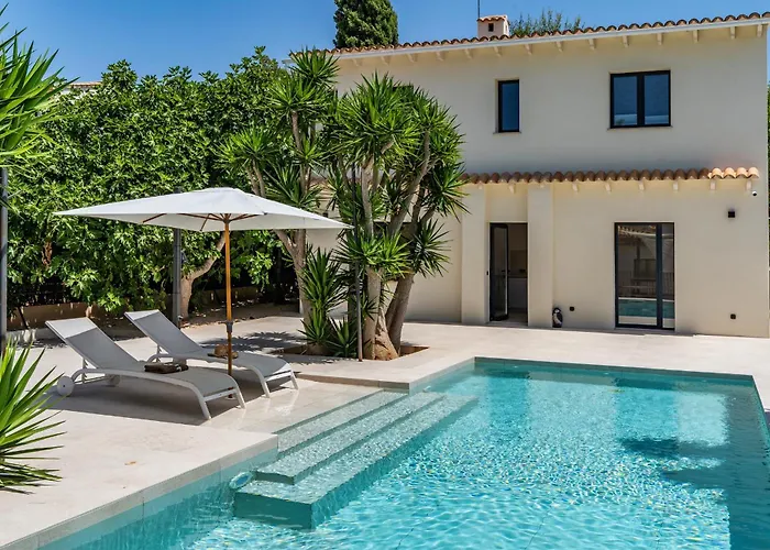 Chalet de lujo en Paguera con piscina privada foto